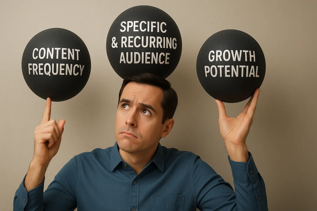 Balance between content types - The Definitive Guide to Starting on YouTube: From Zero to a Hundred