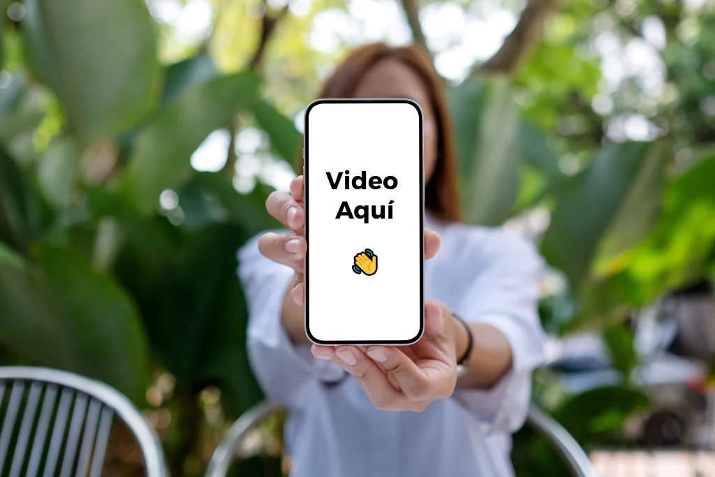 Mockup of a vertical video in horizontal - Tips for converting a vertical video to horizontal